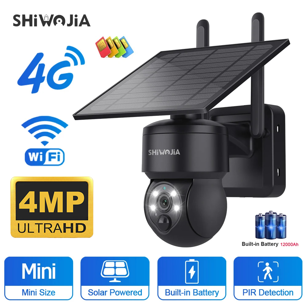 Outdoor Sport Camera - SHIWOJIA WIFI Không Dây PTZ Năng