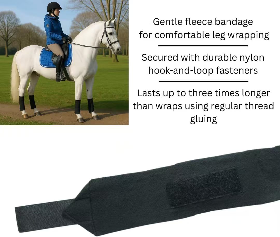 New Horse Wraps 2.5m Soft Flee - đánh giá và giá Polo Wraps Fleece
