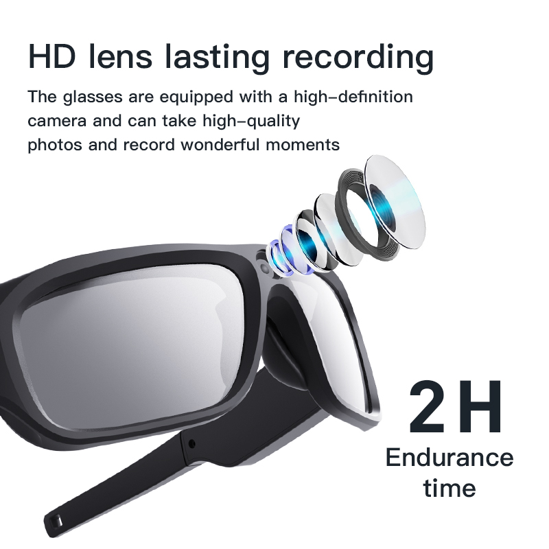 4K HD Smart Glasses Camera Min - đánh giá và giá Outdoor Sport Camera