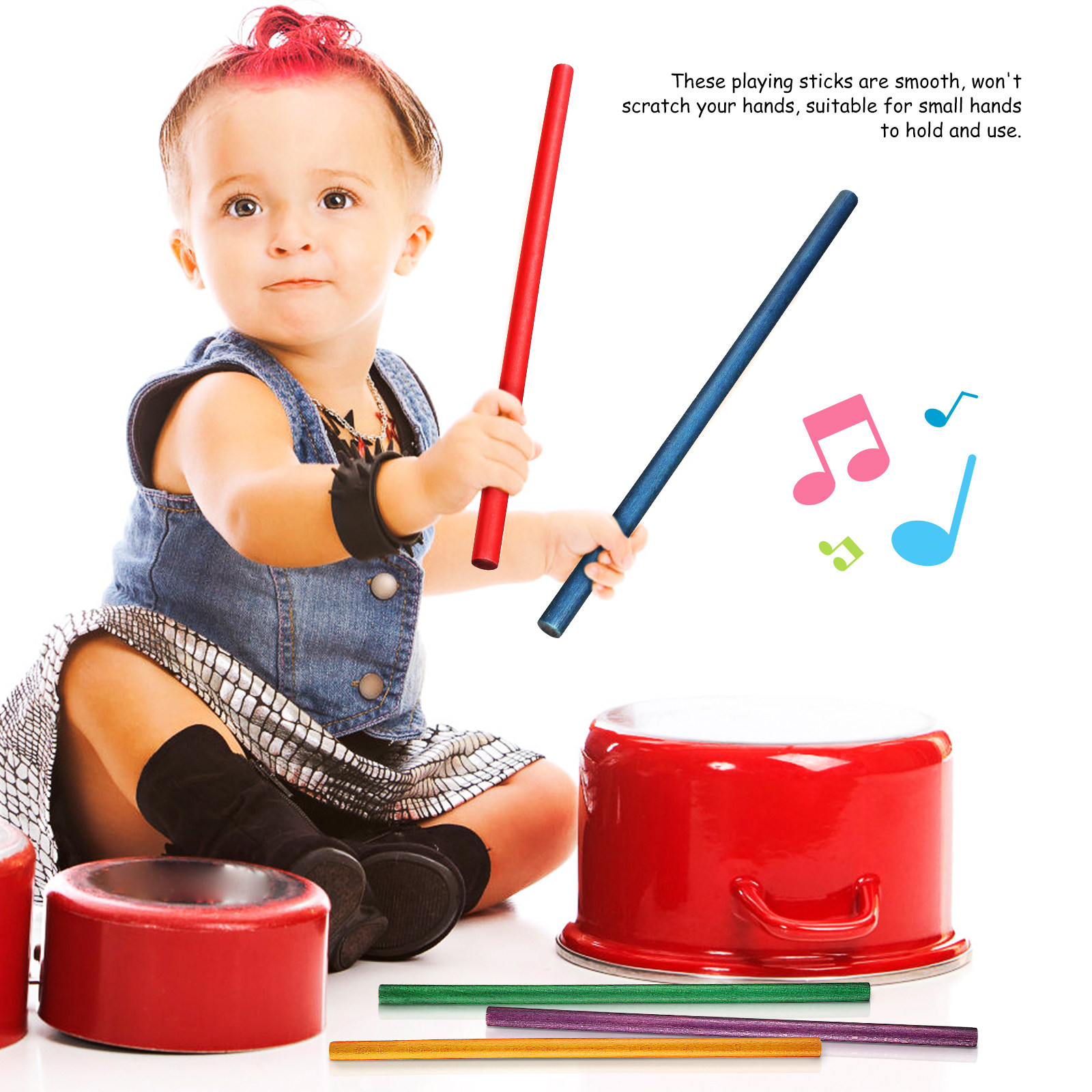 16Pcs Wooden Rhythm Sticks Col - đánh giá và giá Outdoor Sport Bar