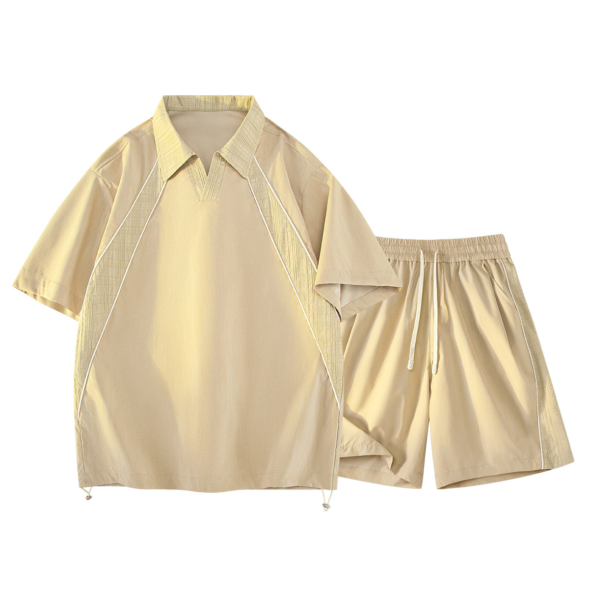Summer Men's Sports Polo Suit  - đánh giá và giá Outdoor Sports Leisure