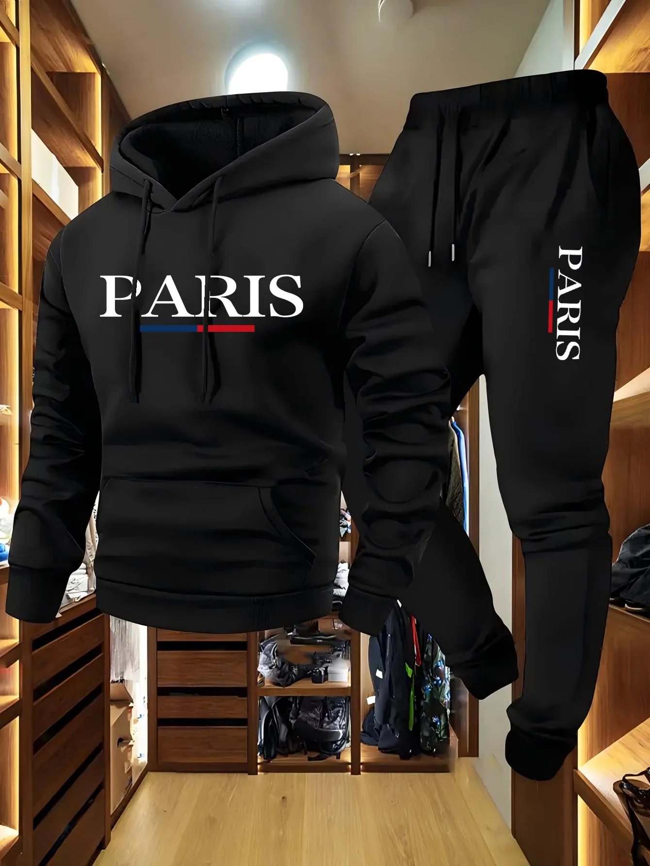 Fashion Men's Hoodie Gift 2-pi - đánh giá và giá Outdoor Sports Leisure