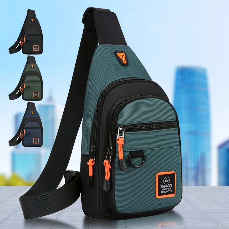 NEW Men's Chest Bag Men's Leis - đánh giá và giá Outdoor Sport Backpack