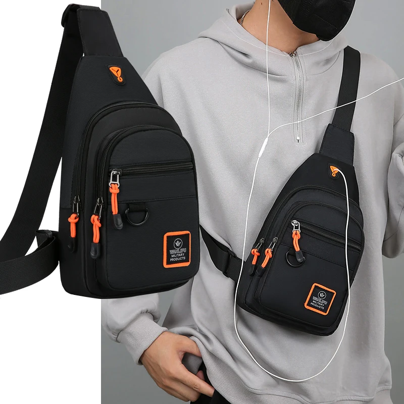 NEW Men's Chest Bag Men's Leis - đánh giá và giá Outdoor Sport Backpack