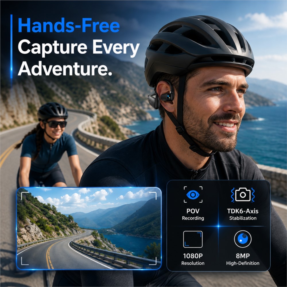 AI Smart Earphones 800W Smart  - đánh giá và giá Outdoor Sport Bar