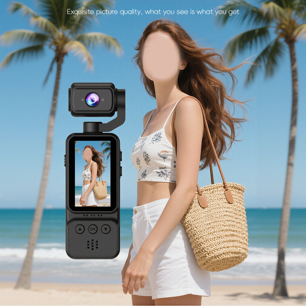 Handheld Vlogging Recorder 4K  - đánh giá và giá Outdoor Sport Camera