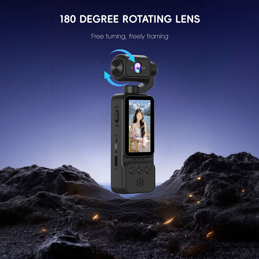 Handheld Vlogging Recorder 4K  - đánh giá và giá Outdoor Sport Camera