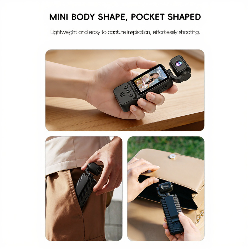 Handheld Vlogging Recorder 4K  - đánh giá và giá Outdoor Sport Camera