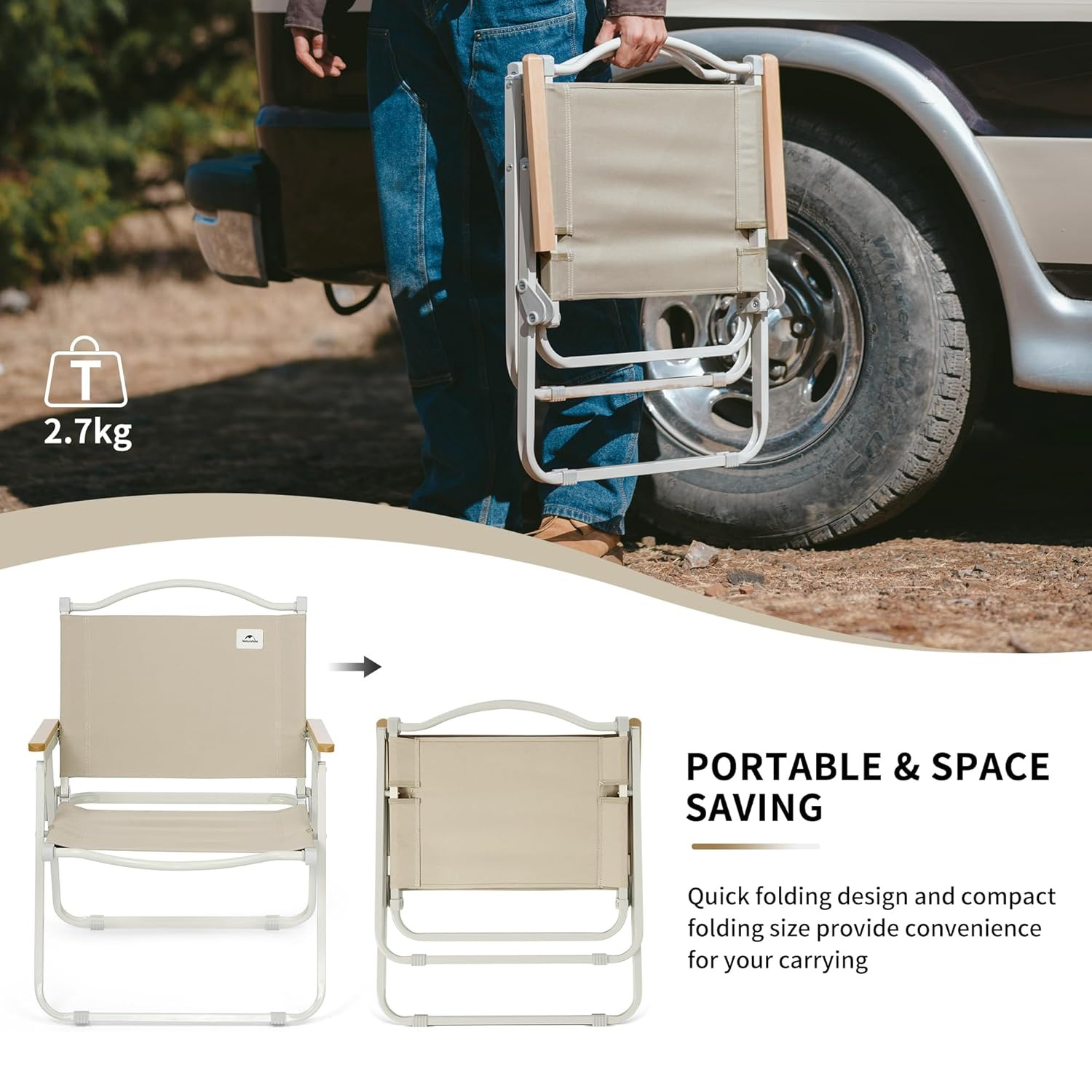 Naturehike Portable Camping Ch - đánh giá và giá Outdoor Sport Chairs