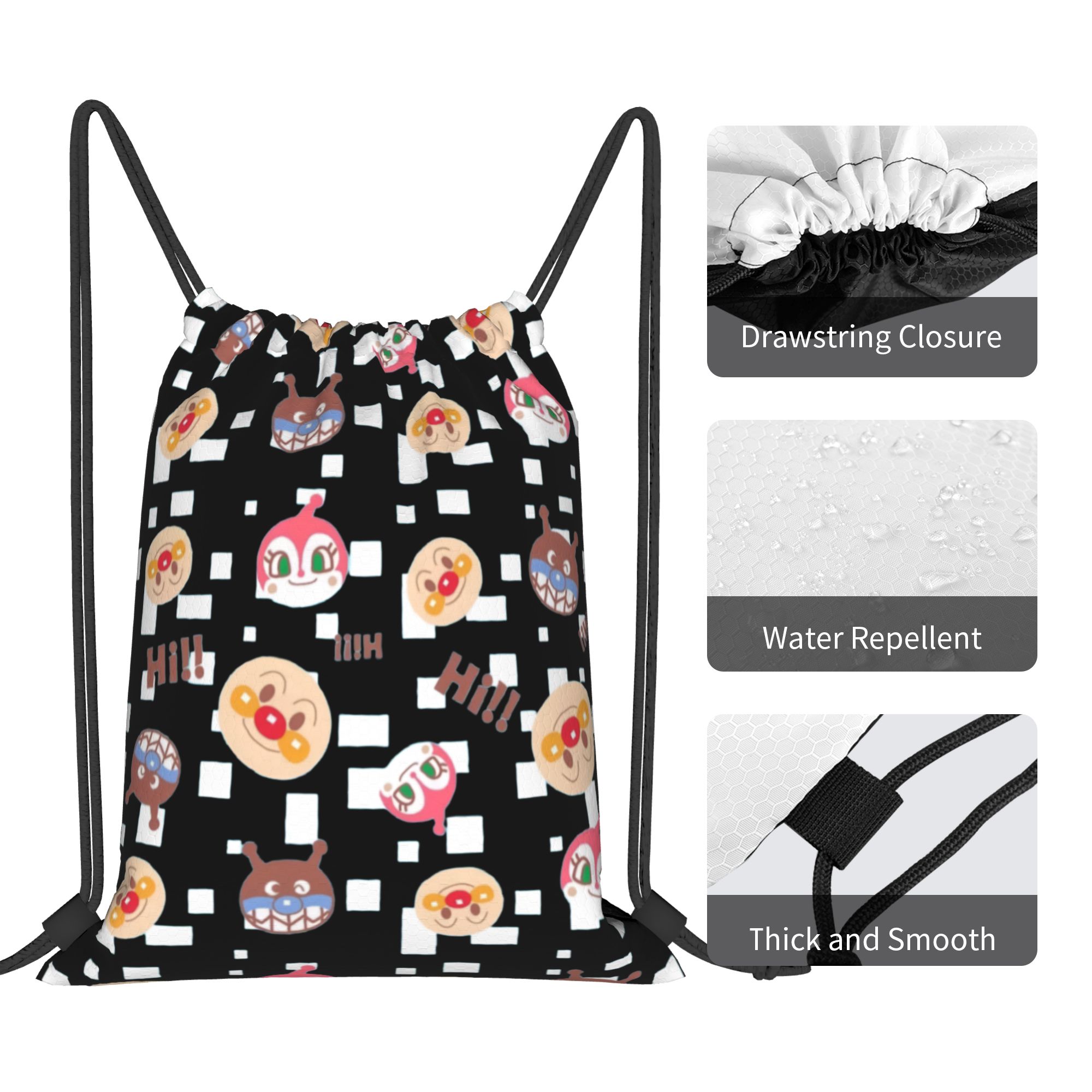 Custom Anpanmans Drawstring Ba - đánh giá và giá Outdoor Sport Backpack